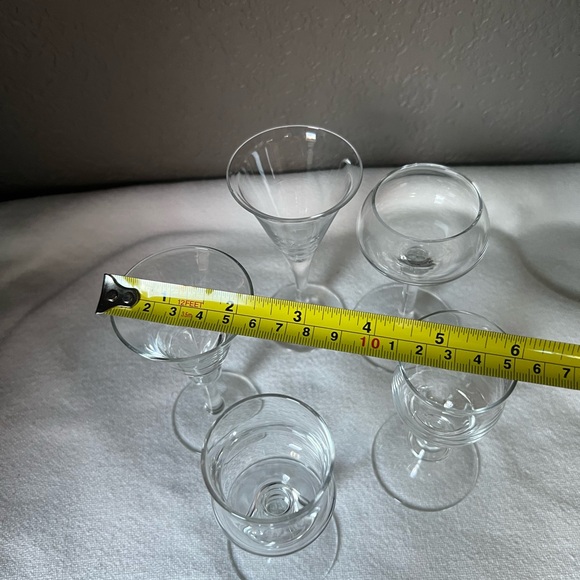 vintage Royal Bavarian Crystal cordial glasses. - Picture 4 of 12